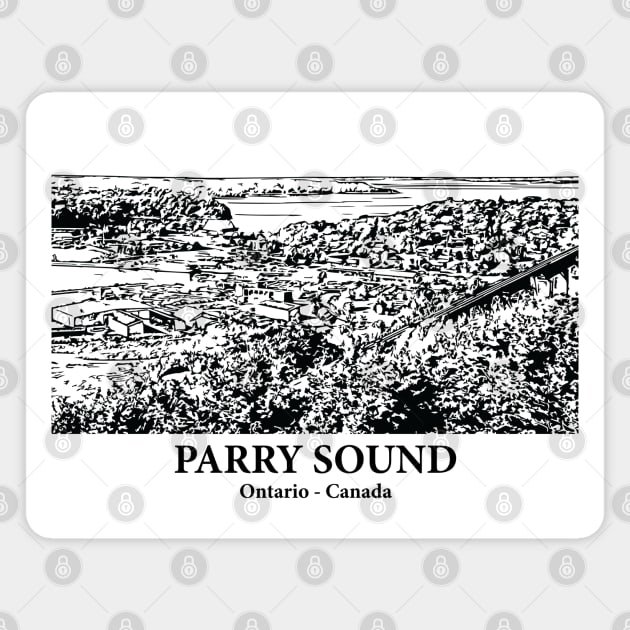 Parry Sound - Ontario Magnet by Lakeric